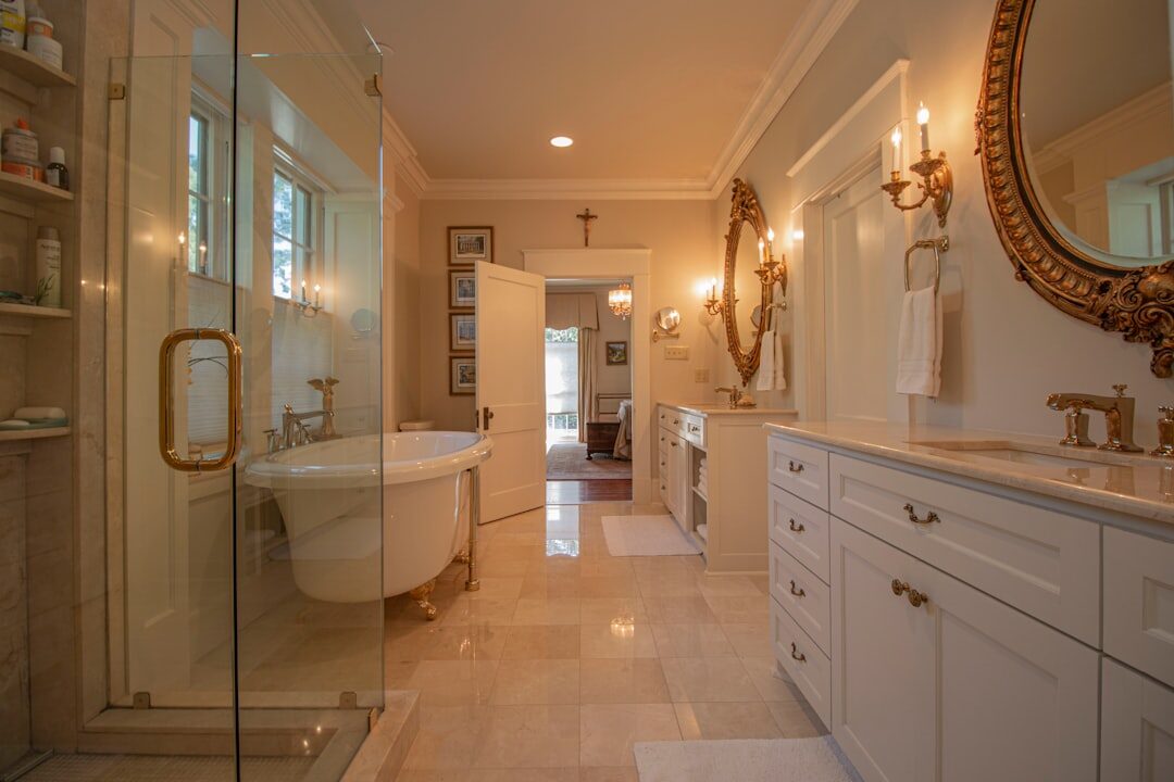 luxury bathroom interior