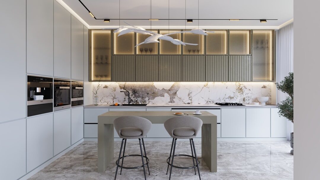 luxury kitchen interior